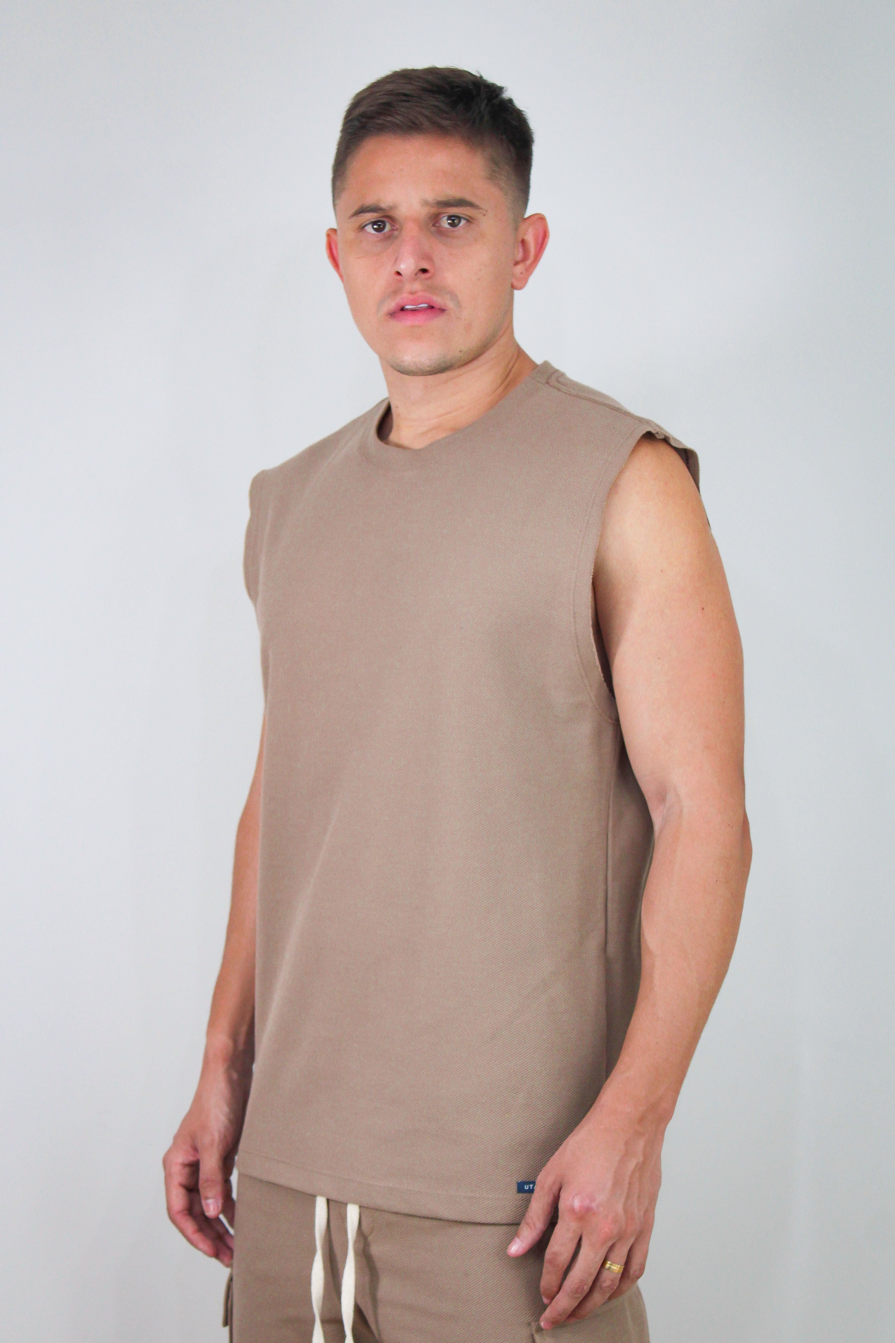 Regata Machão Vogue Bege