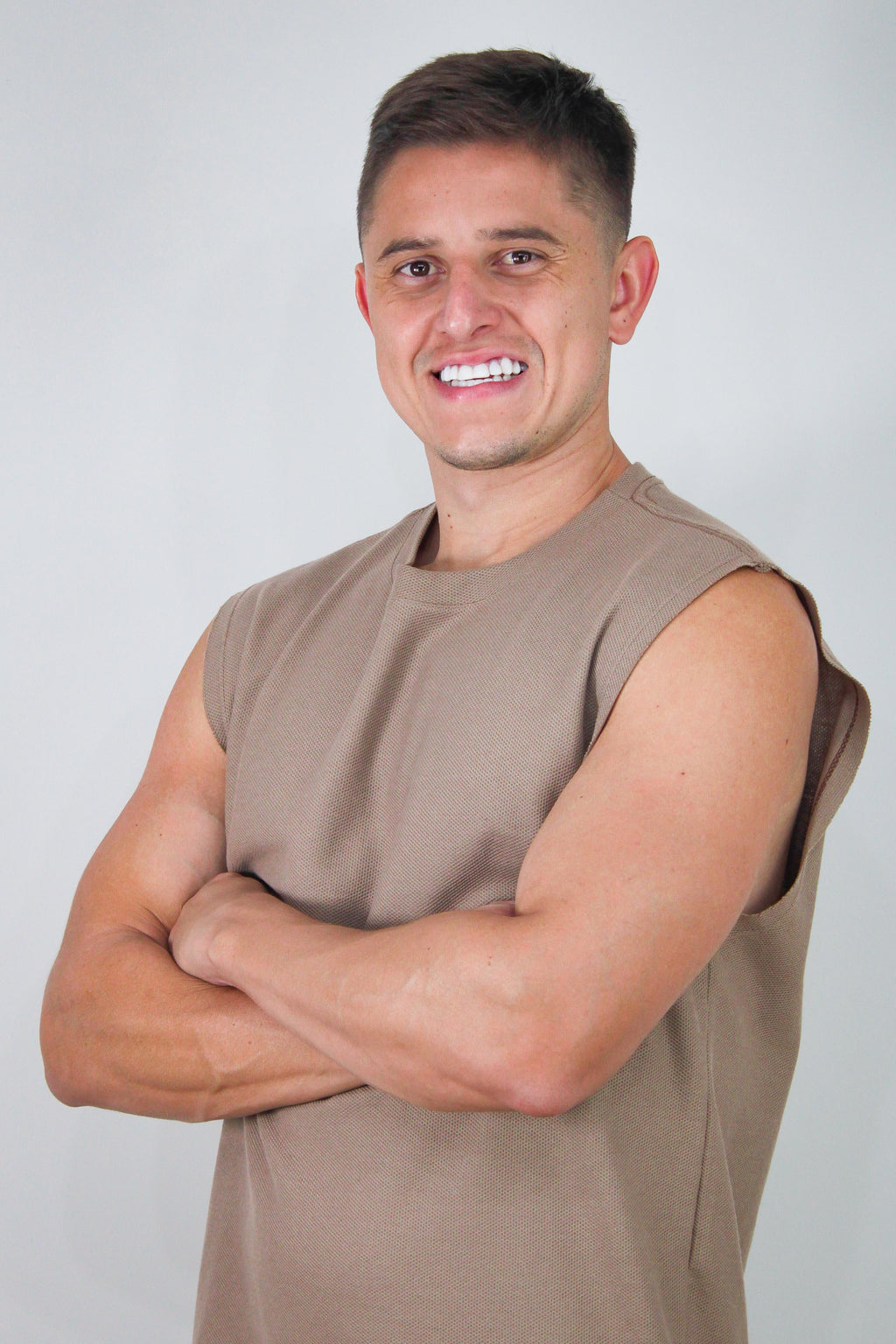 Regata Machão Vogue Bege