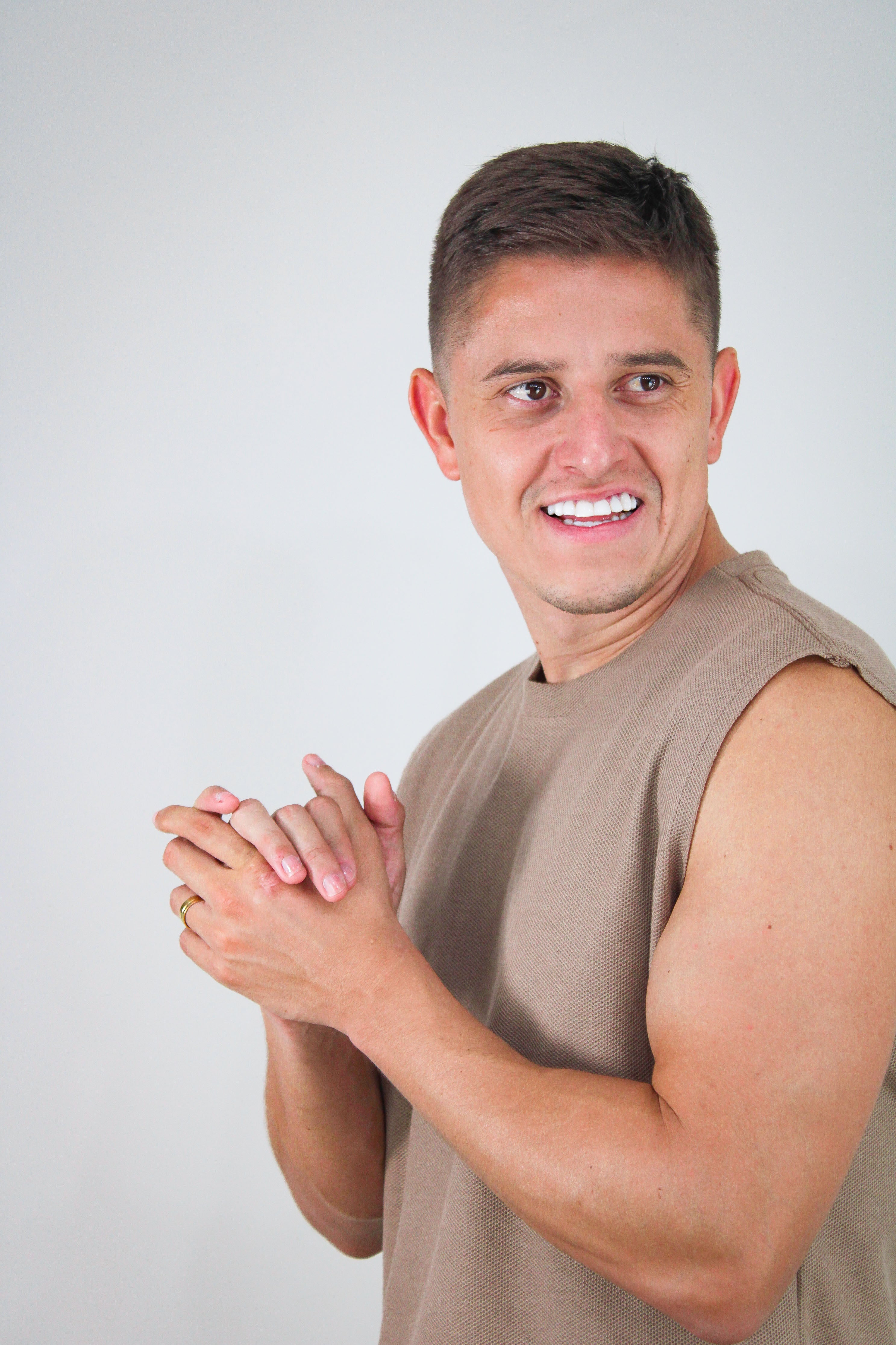 Regata Machão Vogue Bege