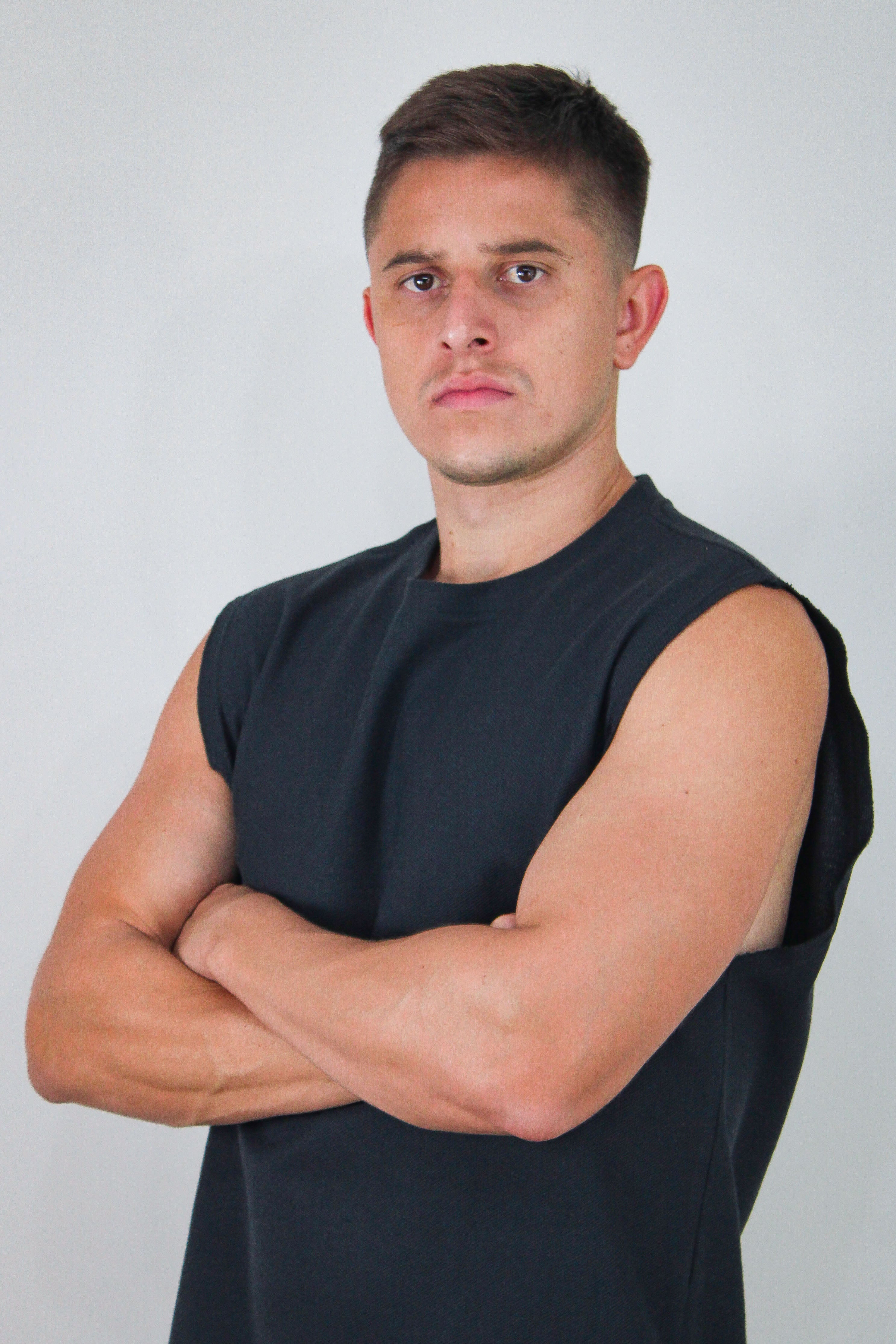 Regata Machão Vogue Preta