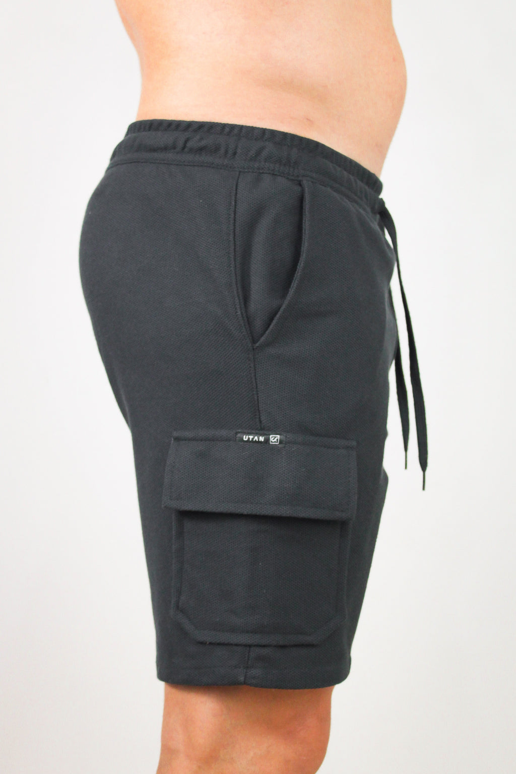 Bermuda Texturizada Vogue Preta