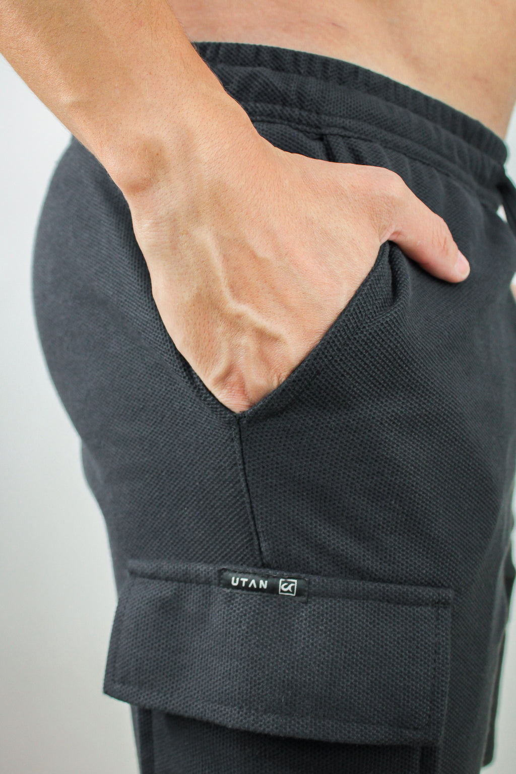 Bermuda Texturizada Vogue Preta