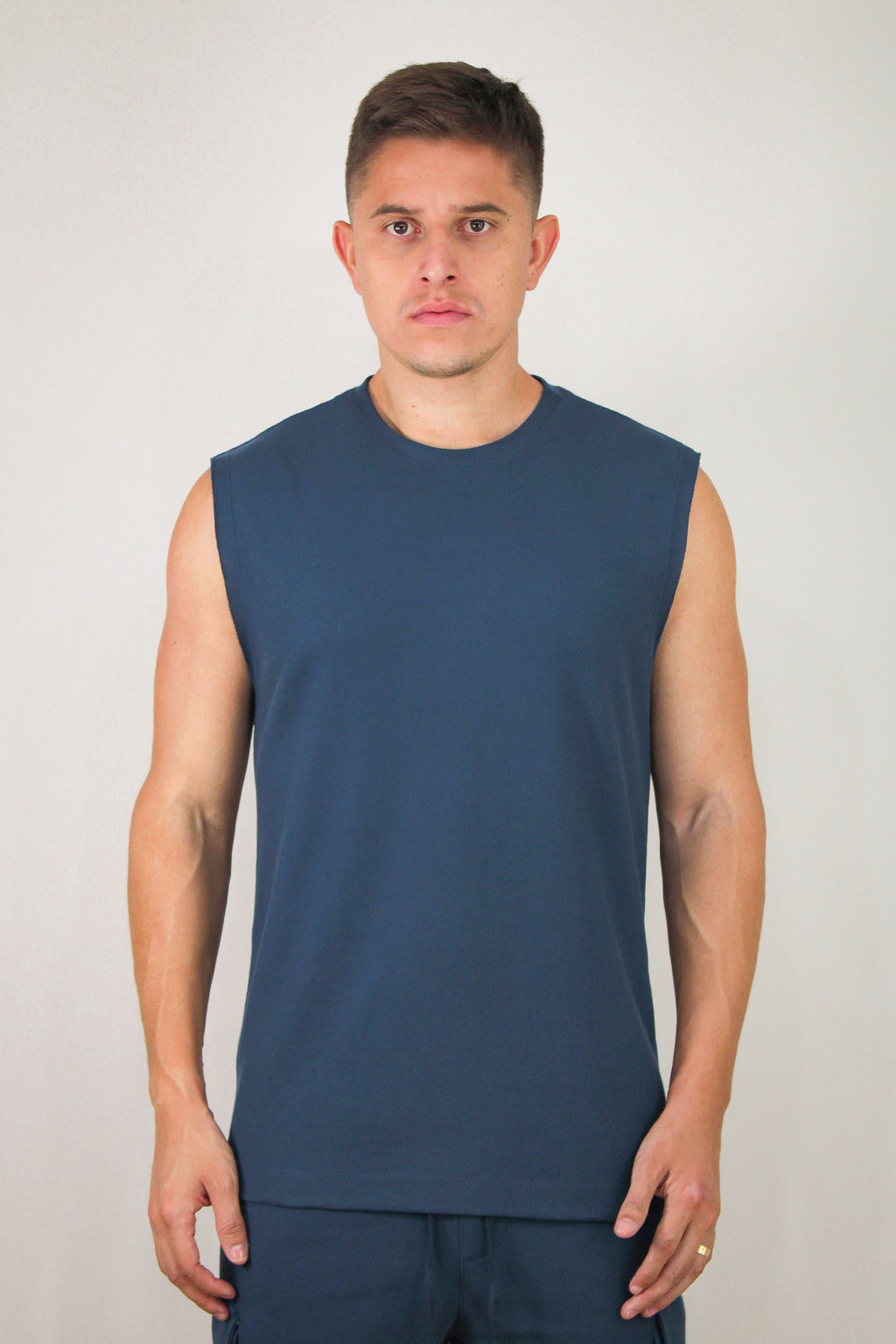 Regata Machão Vogue Azul Marinho