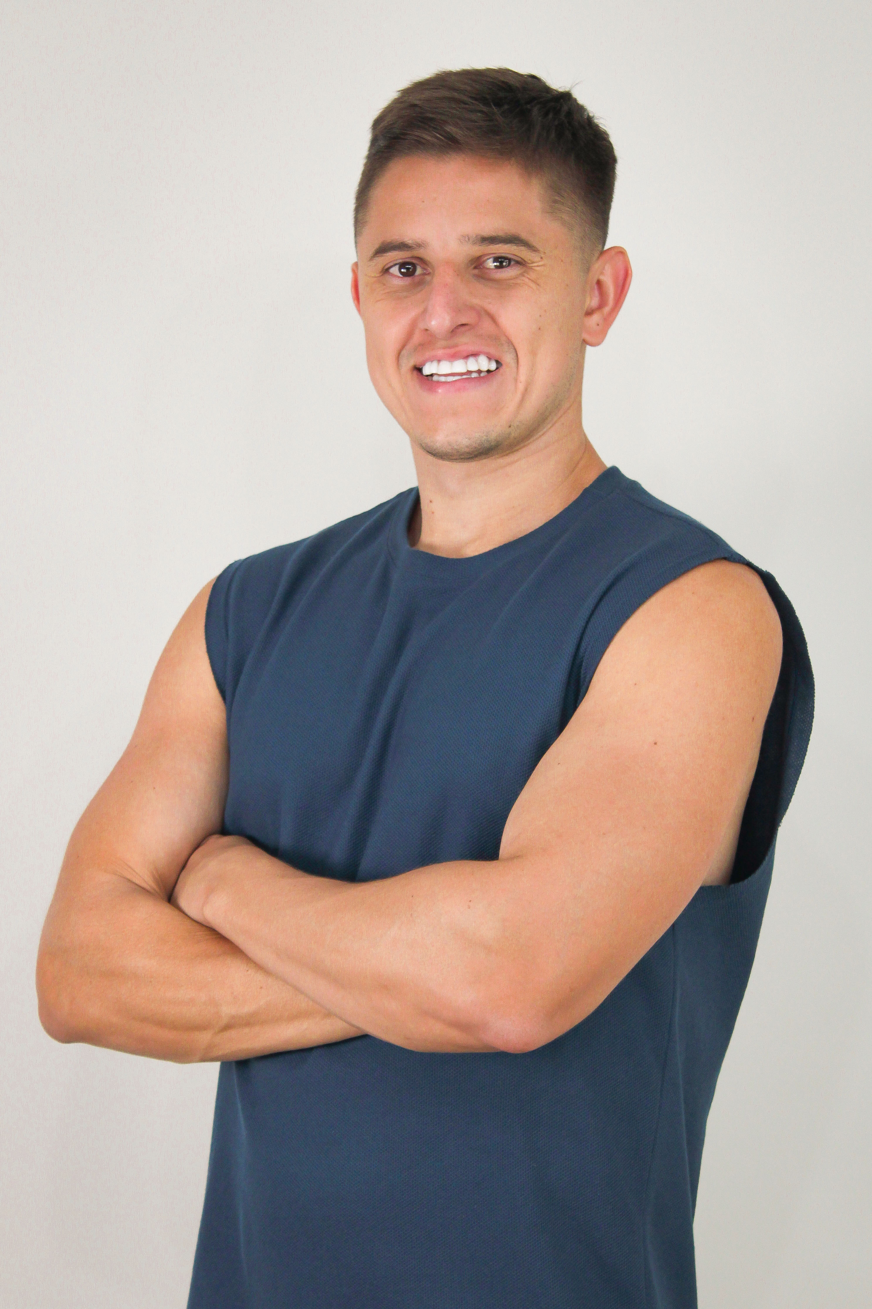 Regata Machão Vogue Azul Marinho