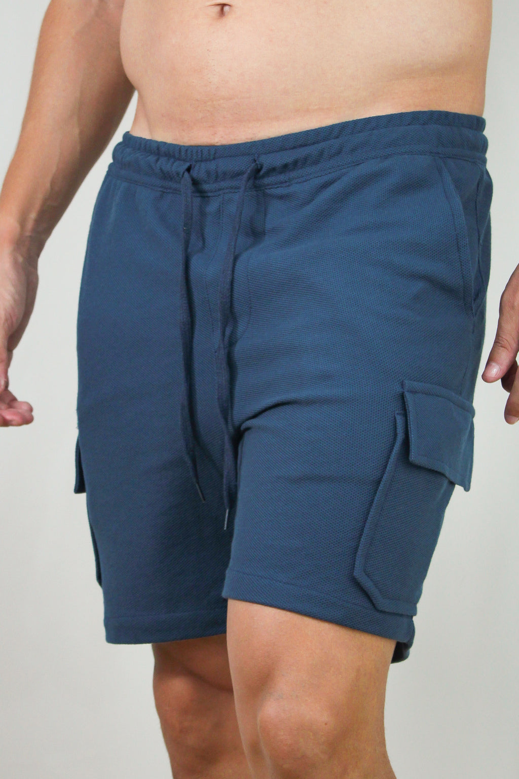 Bermuda Texturizada Vogue Azul Marinho