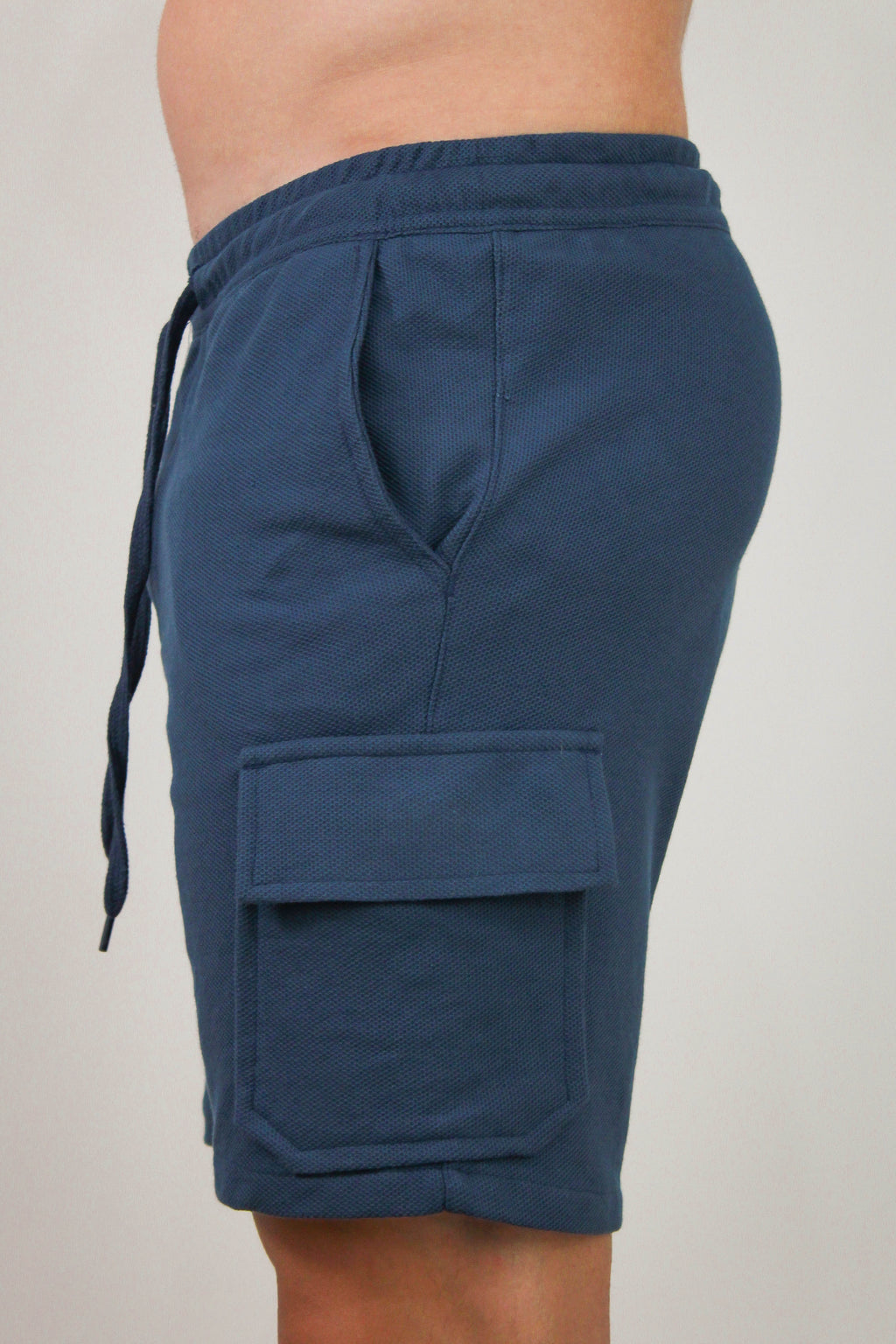 Bermuda Texturizada Vogue Azul Marinho