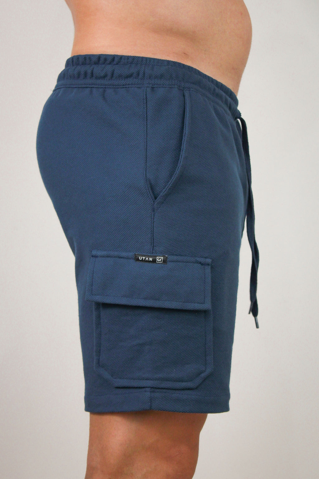 Bermuda Texturizada Vogue Azul Marinho