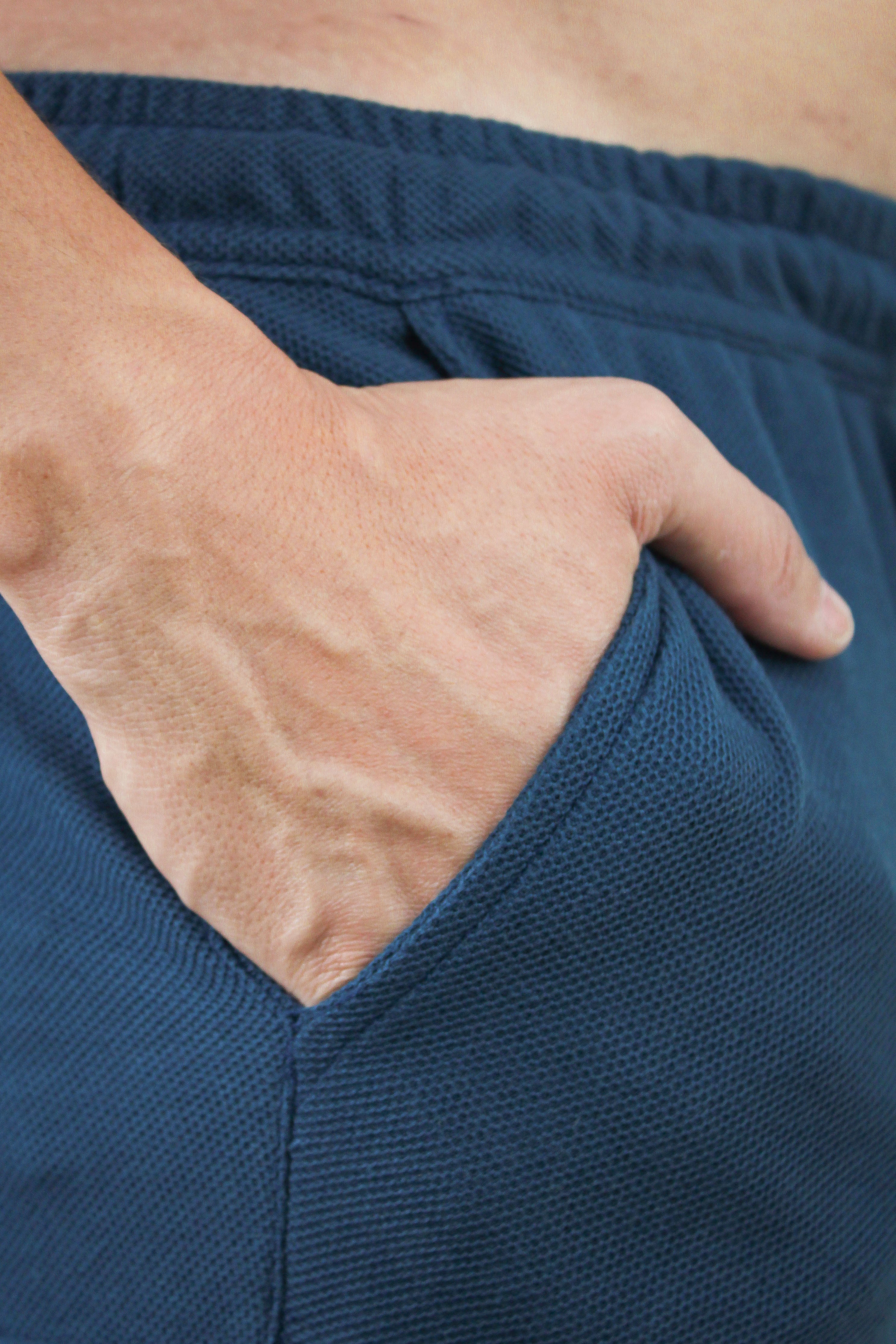 Bermuda Texturizada Vogue Azul Marinho