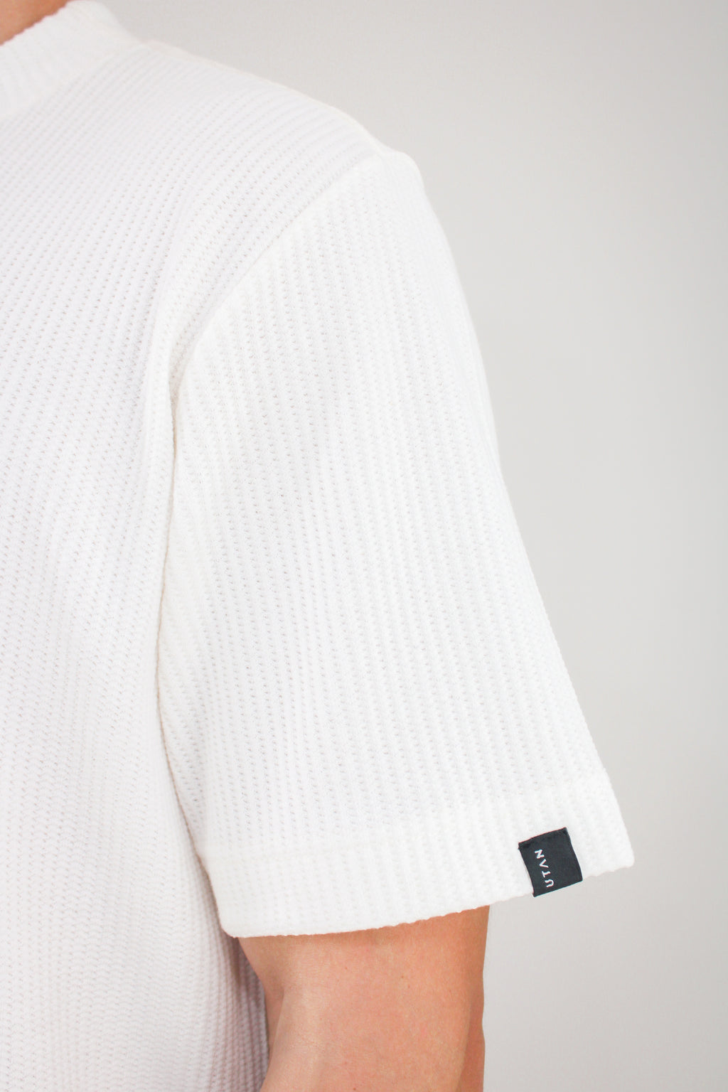 Camisa Oversized Texturizada Vegas Off White