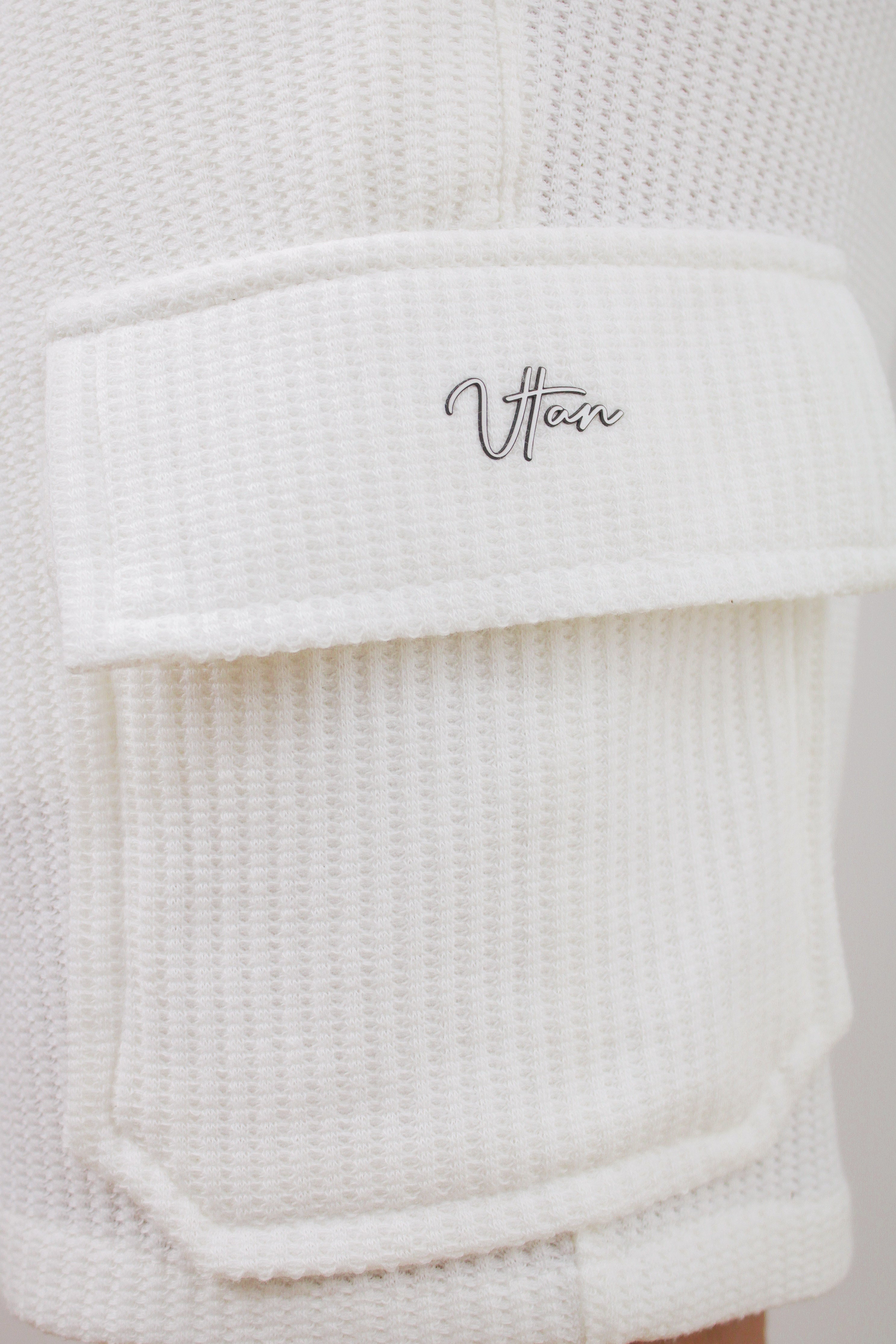 Bermuda Texturizada Vegas Off White