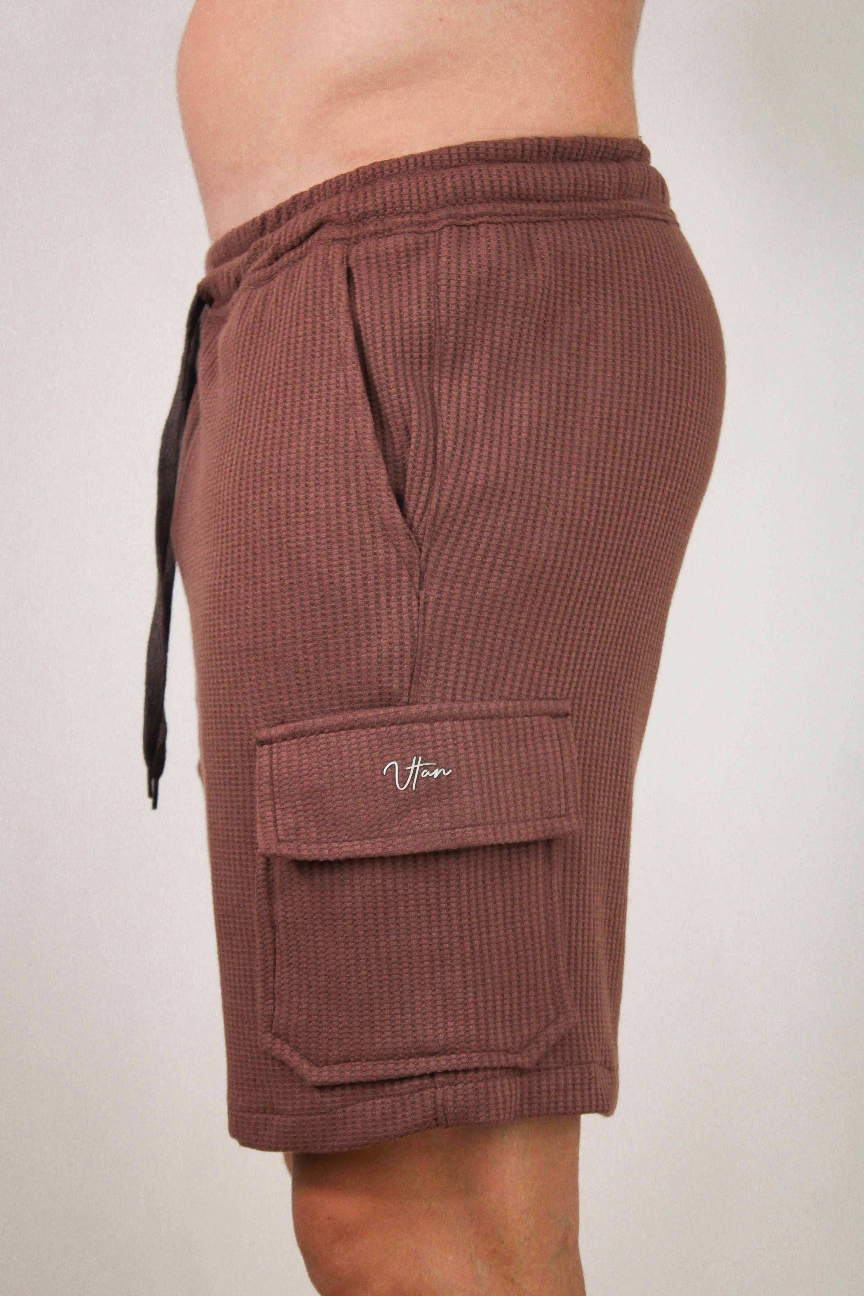 Bermuda Texturizada Vegas Marrom