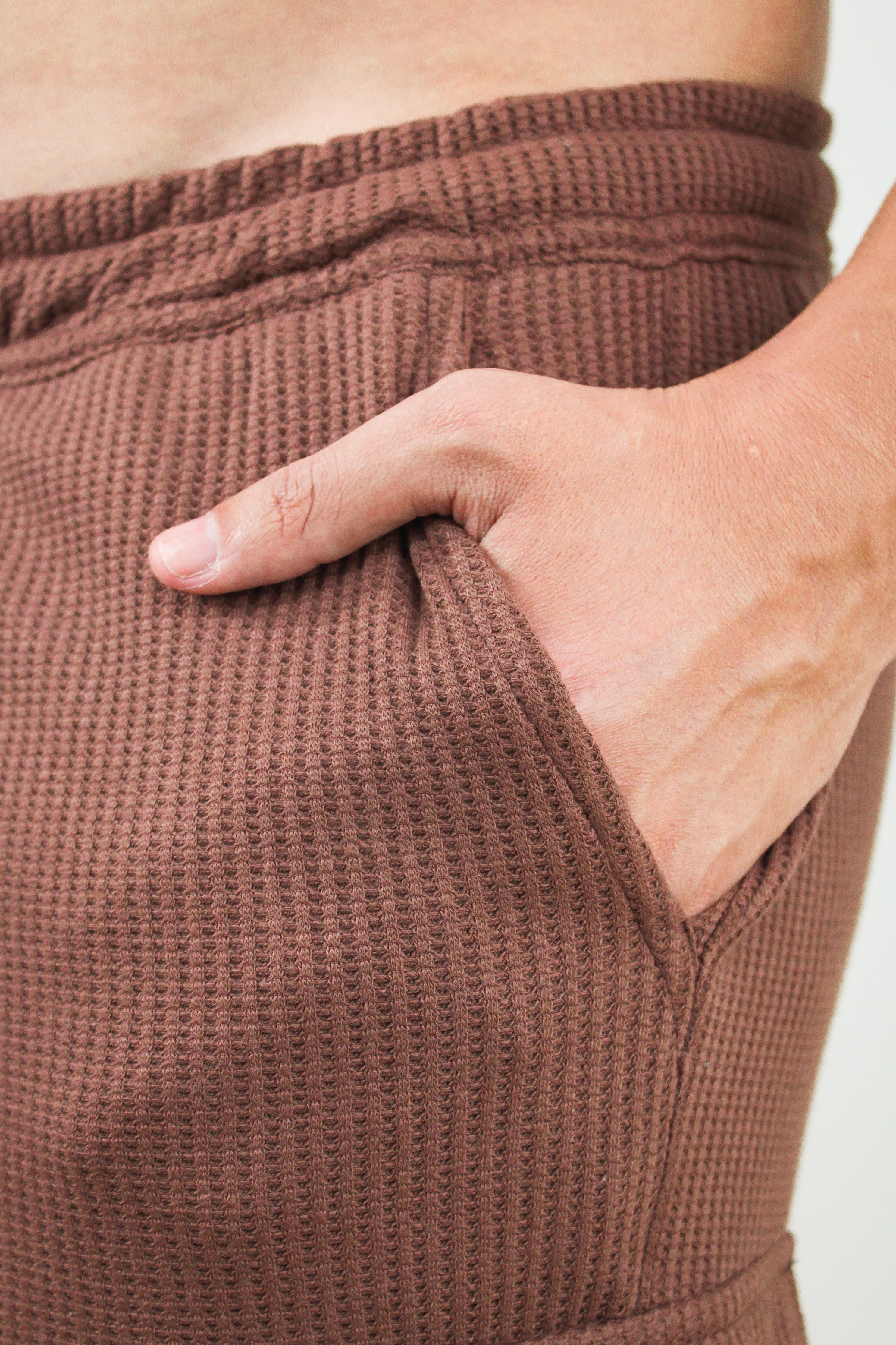 Bermuda Texturizada Vegas Marrom