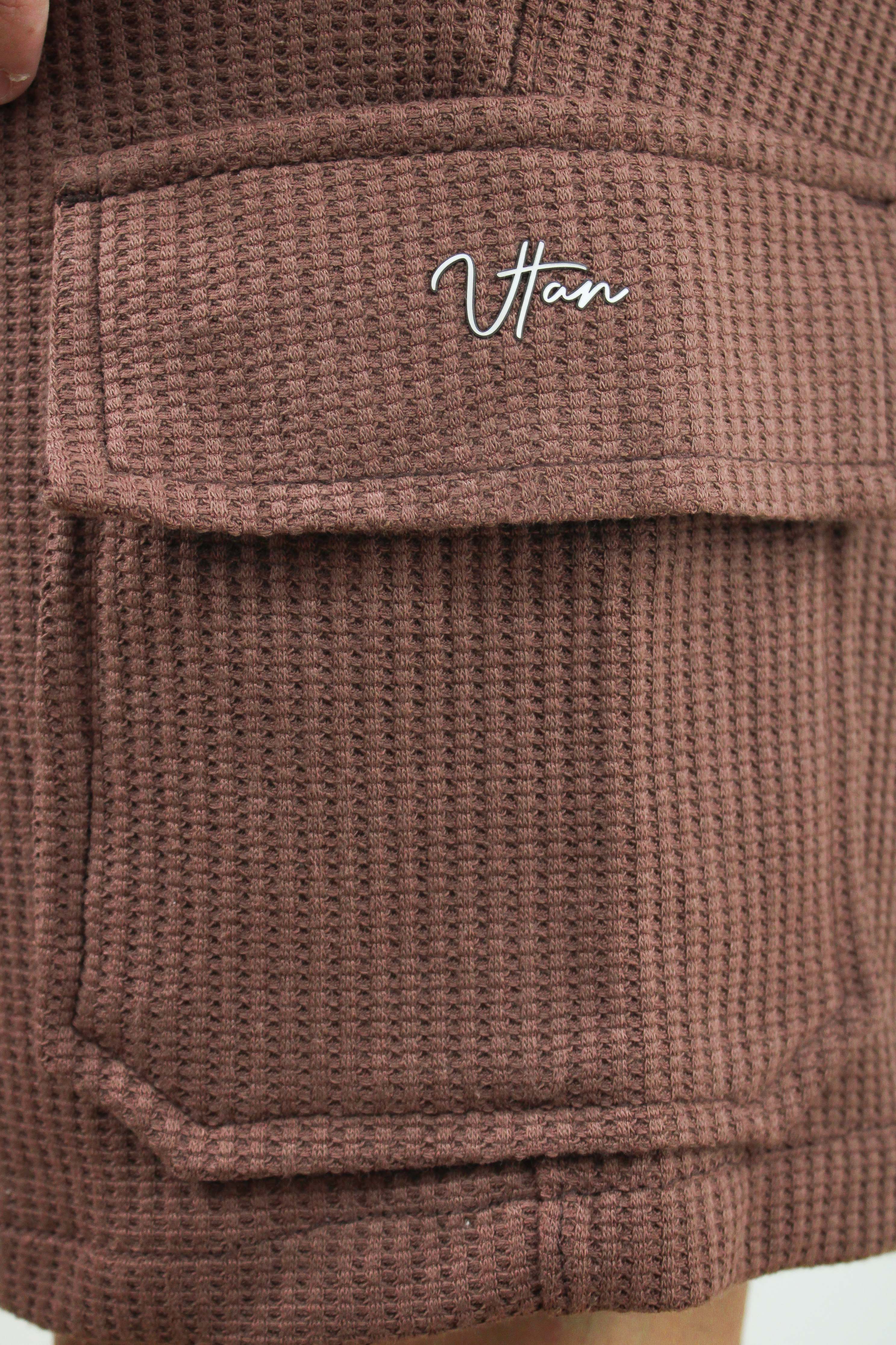 Bermuda Texturizada Vegas Marrom