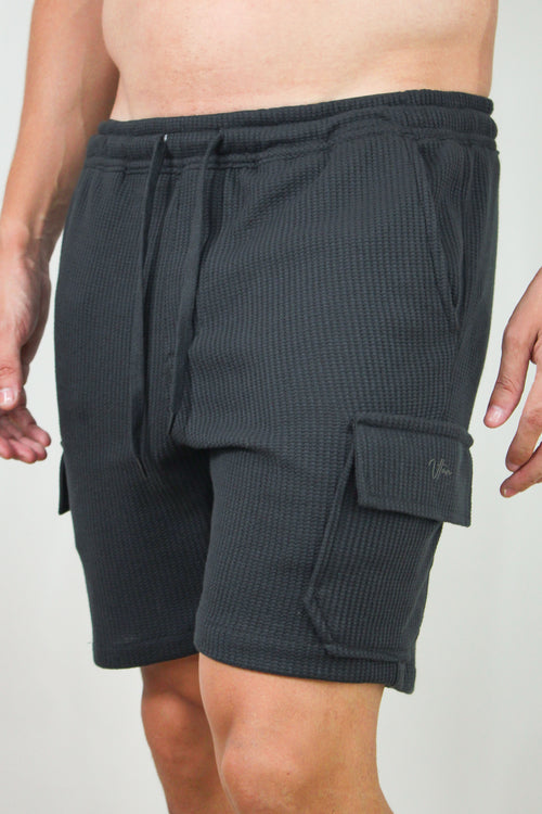 Bermuda Texturizada Vegas Preta