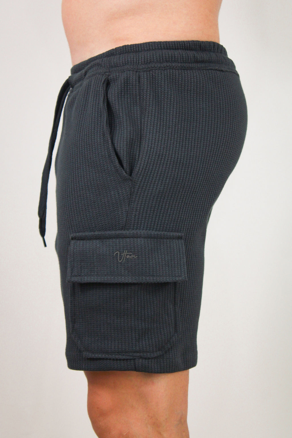 Bermuda Texturizada Vegas Preta