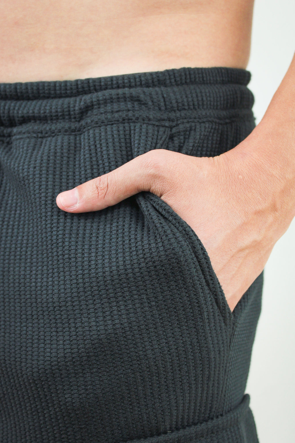 Bermuda Texturizada Vegas Preta