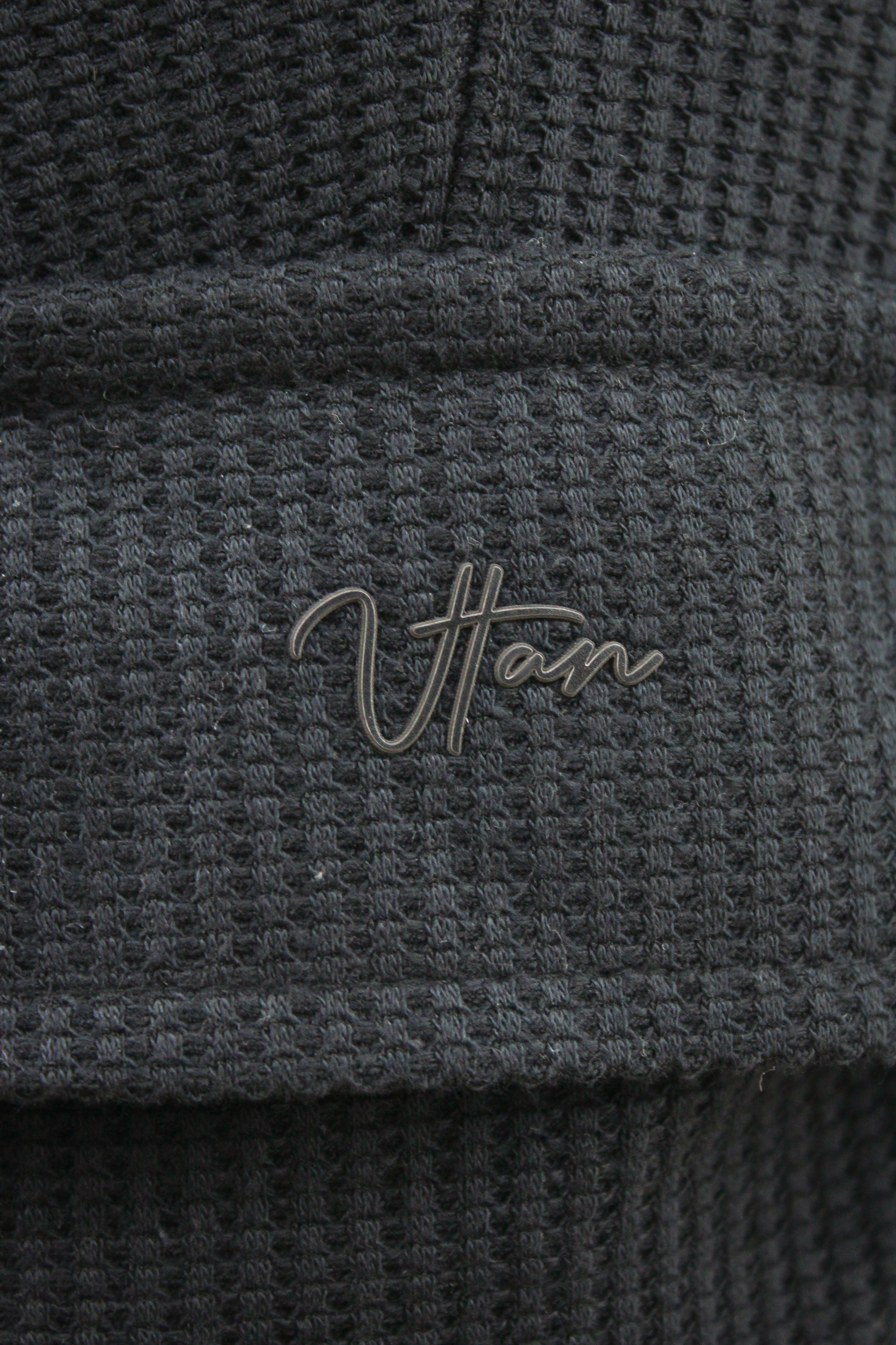 Bermuda Texturizada Vegas Preta