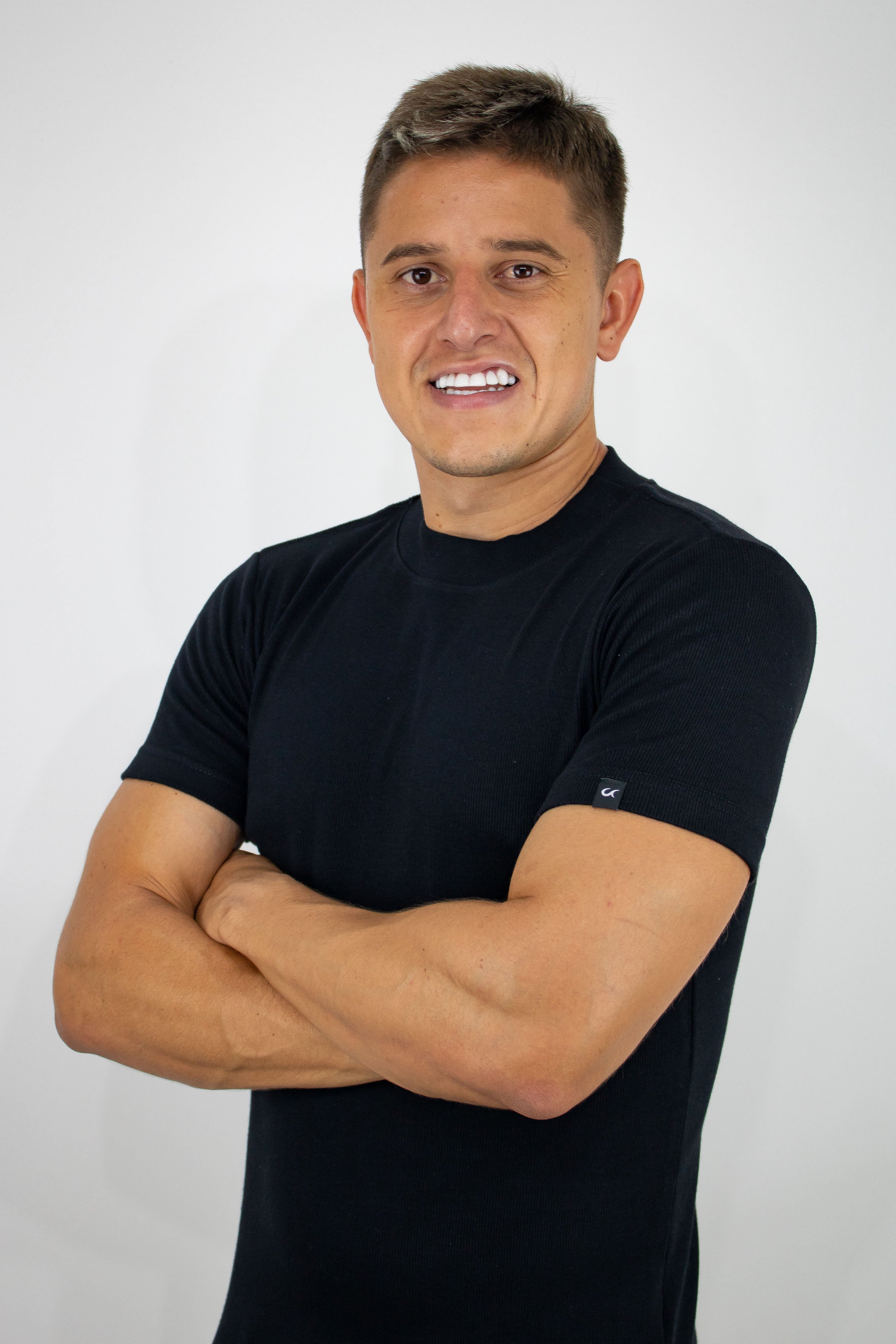 Camisa Canelada Classic Preta Básica e Minimalista